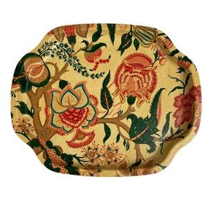 Vintage Decorative Tin Box And 4 Snack Trays Set Metropolitan Museum Of Art